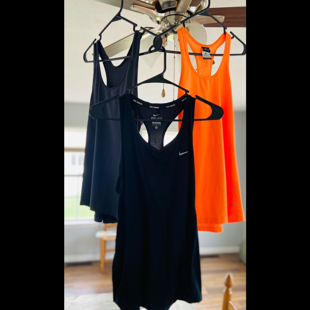 Womens Nike running tanks